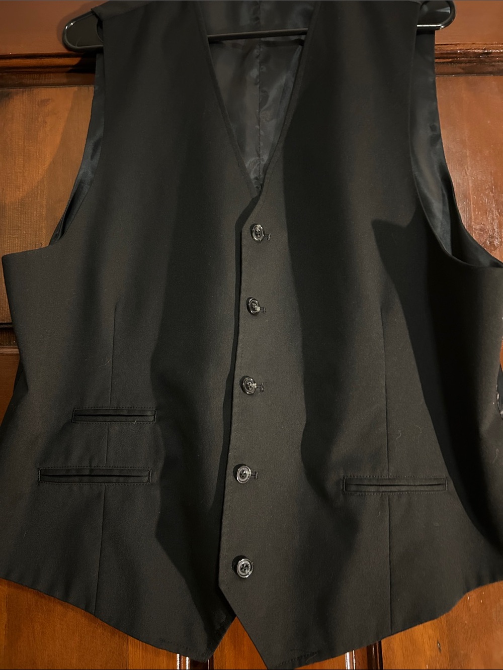 Murano Black Men's Vest - Classic Wardrobe Essential